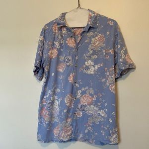 Floral Button Down